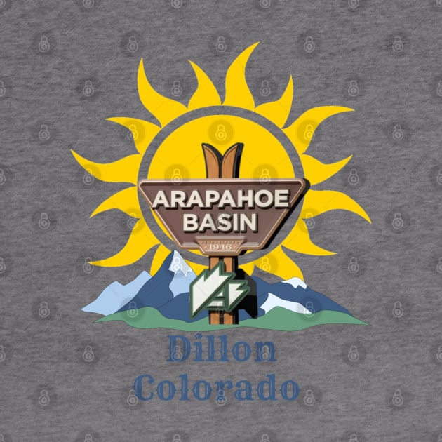 Arapahoe Basin, Dillon Colorado. Gift Ideas For The Ski Enthusiast. by Papilio Art